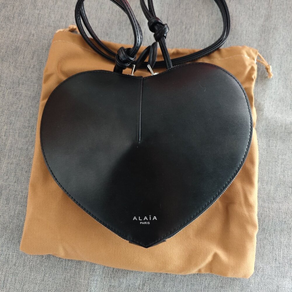 Alaia Le Coeur Heart-Shaped Crossbody Bag
